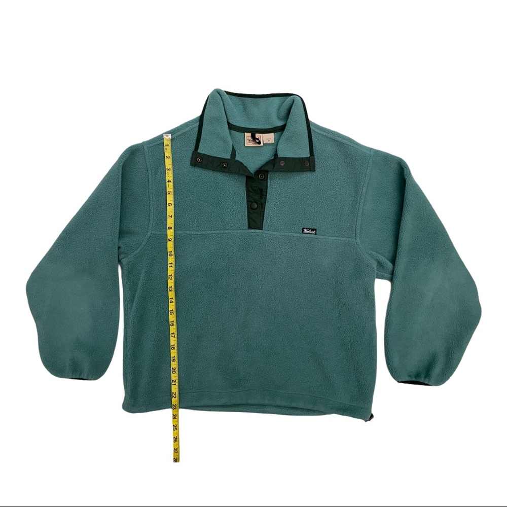 Vintage Woolrich Pullover Fleece Snap USA Size M - Picture 6 of 9